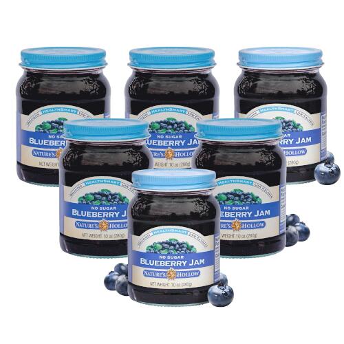 HealthSmart Blueberry Jam 6pk CASE 