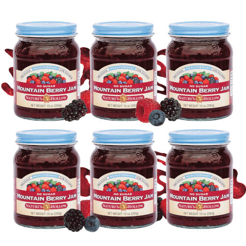 HealthSmart Mountain Berry Jam 6pk CASE 