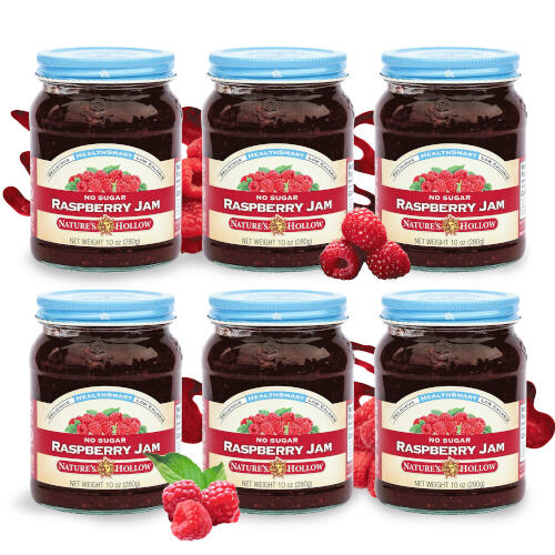 HealthSmart Raspberry Jam 6pk CASE