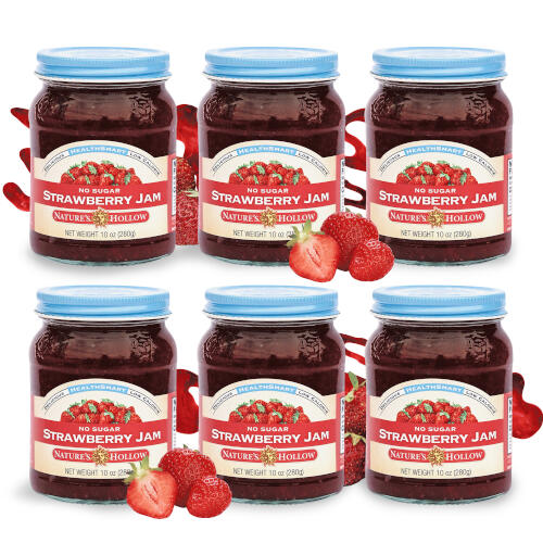 HealthSmart Strawberry Jam 6pk CASE 